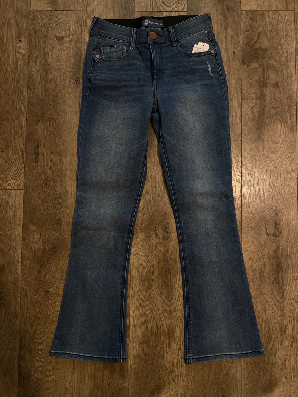 Democracy Dark Blue Flare Jeans